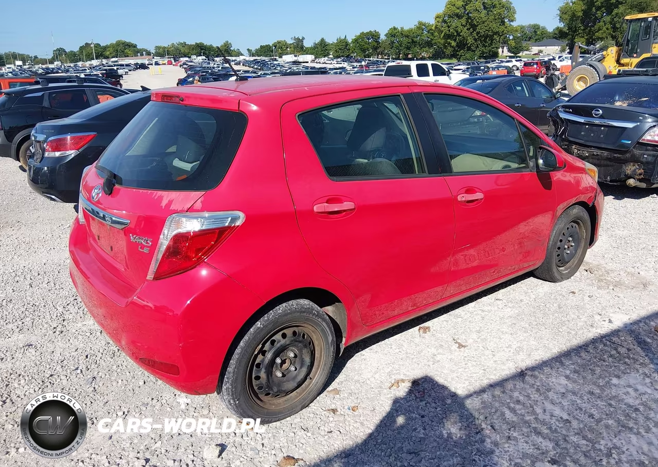2014 Toyota Yaris Le (Tmc-Cbu Plant) VIN:JTDKTUD32ED591556 - 4