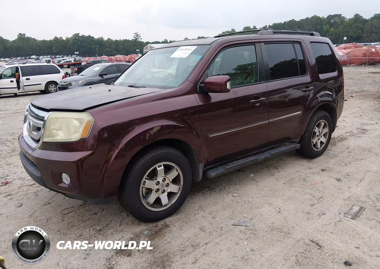 2010 Honda Pilot Touring VIN:5FNYF4H93AB040698 - 2