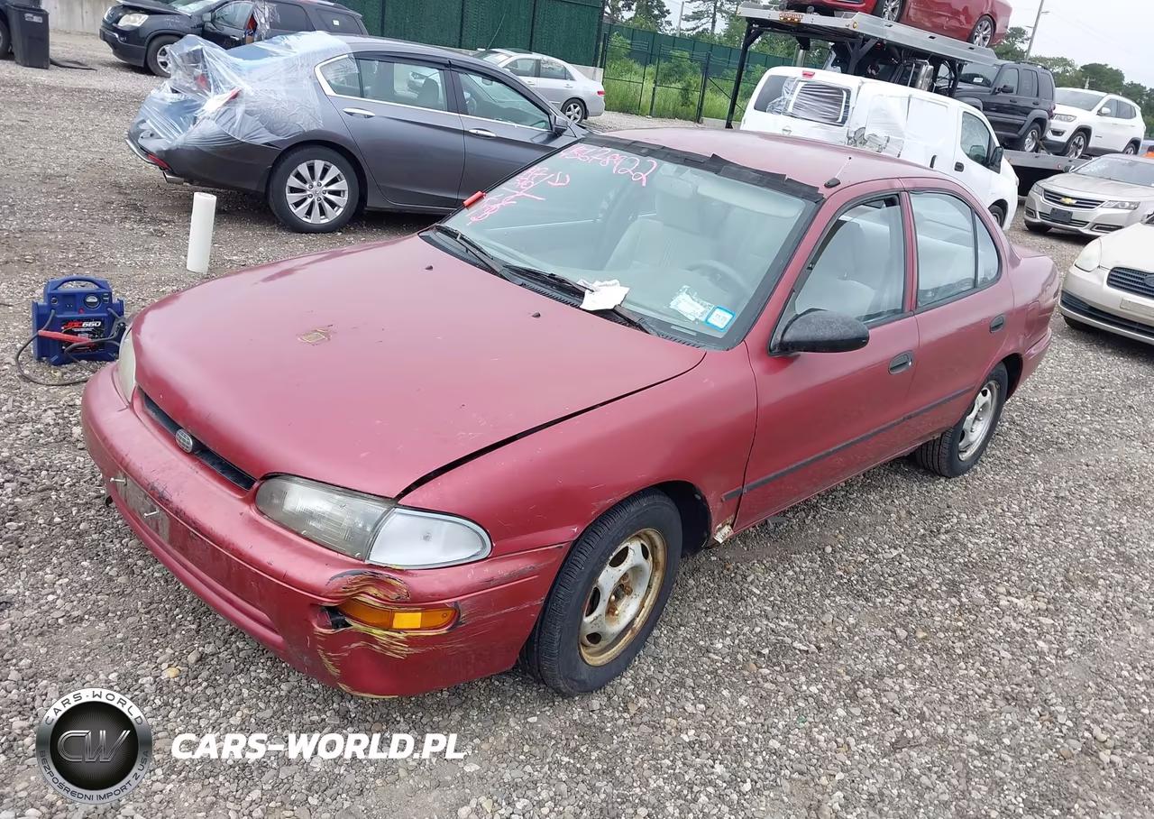 1996 Geo Prizm Lsi VIN:1Y1SK5262T0G96941 - 2