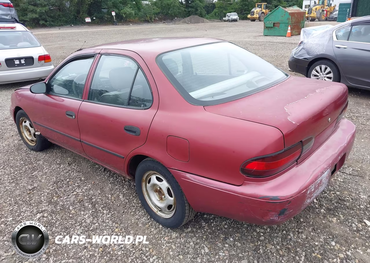 1996 Geo Prizm Lsi VIN:1Y1SK5262T0G96941 - 3