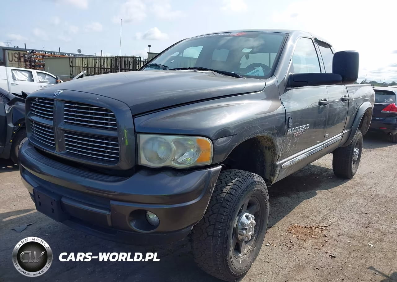 2003 Dodge Ram 2500 Slt-Laramie-St VIN:3D7KU28D43G795608 - 2