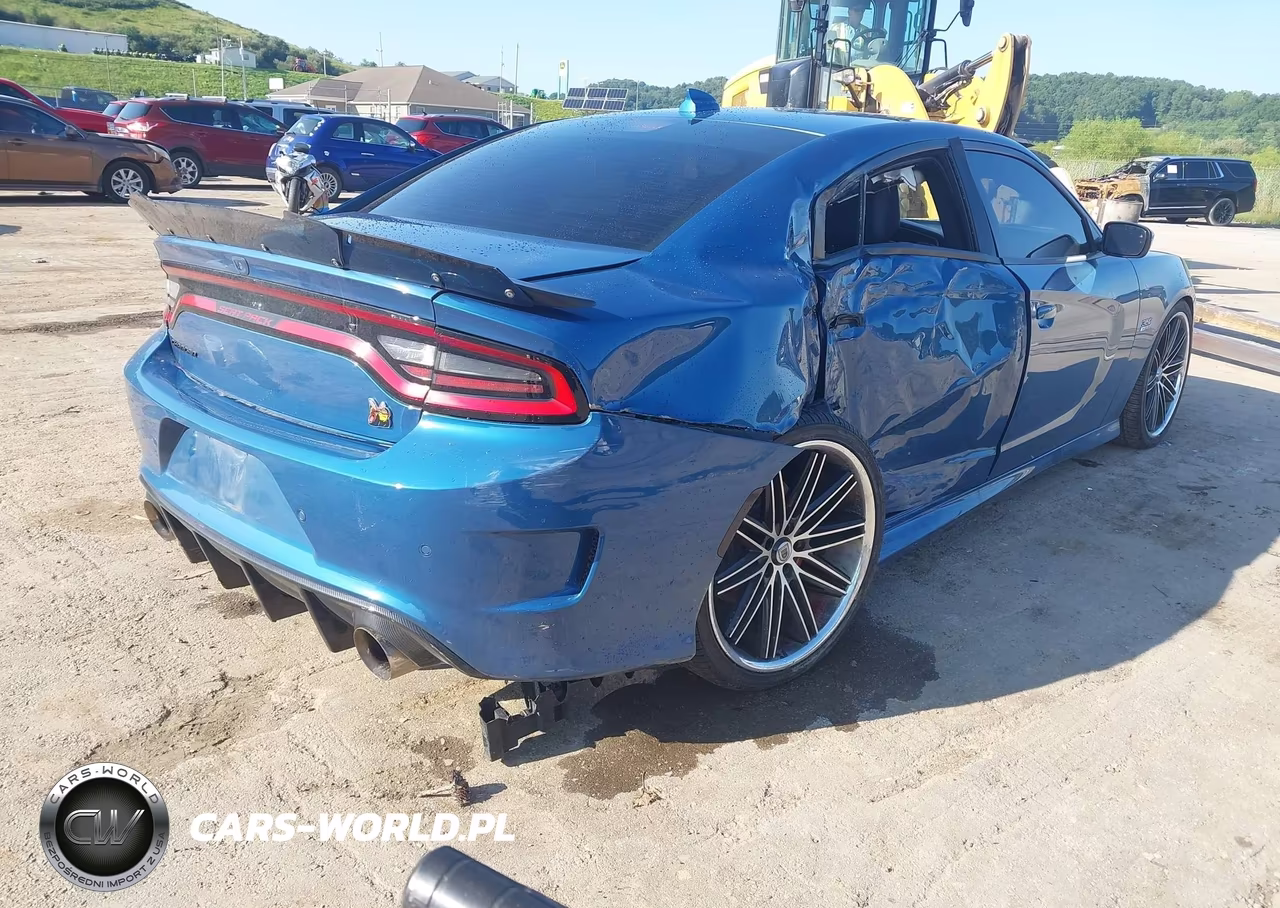 2020 Dodge Charger Scat Pack Rwd VIN:2C3CDXGJ5LH176314 - 4
