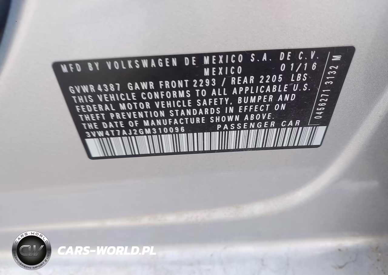 2016 Volkswagen Jetta 2.0T Gli Se VIN:3VW4T7AJ2GM310096 - 9