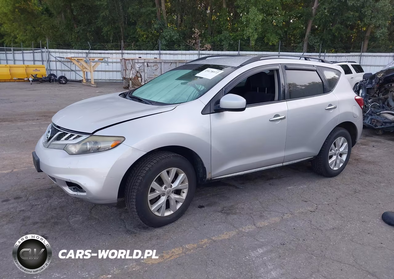 2013 Nissan Murano Sv VIN:JN8AZ1MW1DW316495 - 2