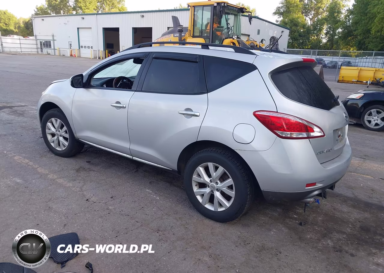 2013 Nissan Murano Sv VIN:JN8AZ1MW1DW316495 - 3