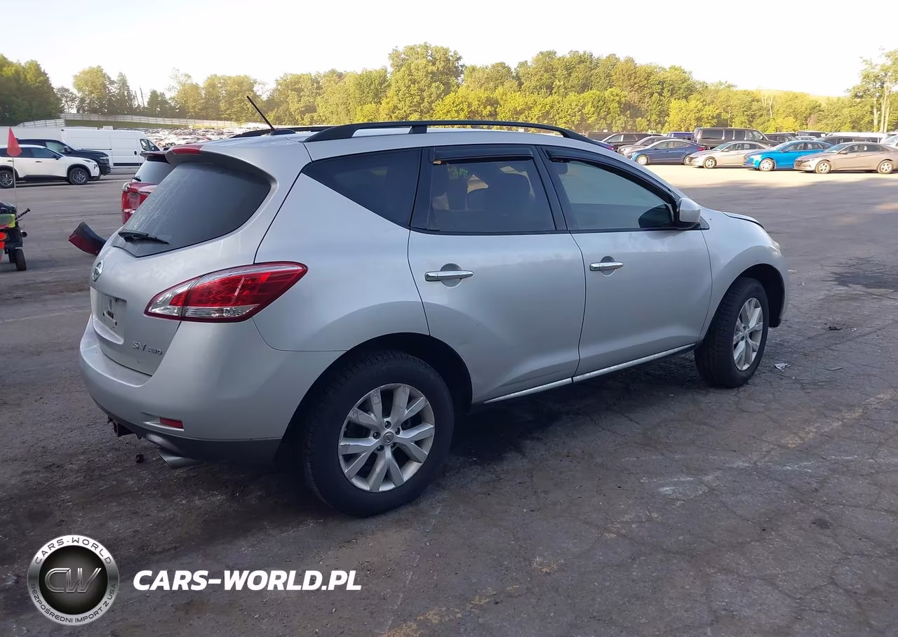 2013 Nissan Murano Sv VIN:JN8AZ1MW1DW316495 - 4