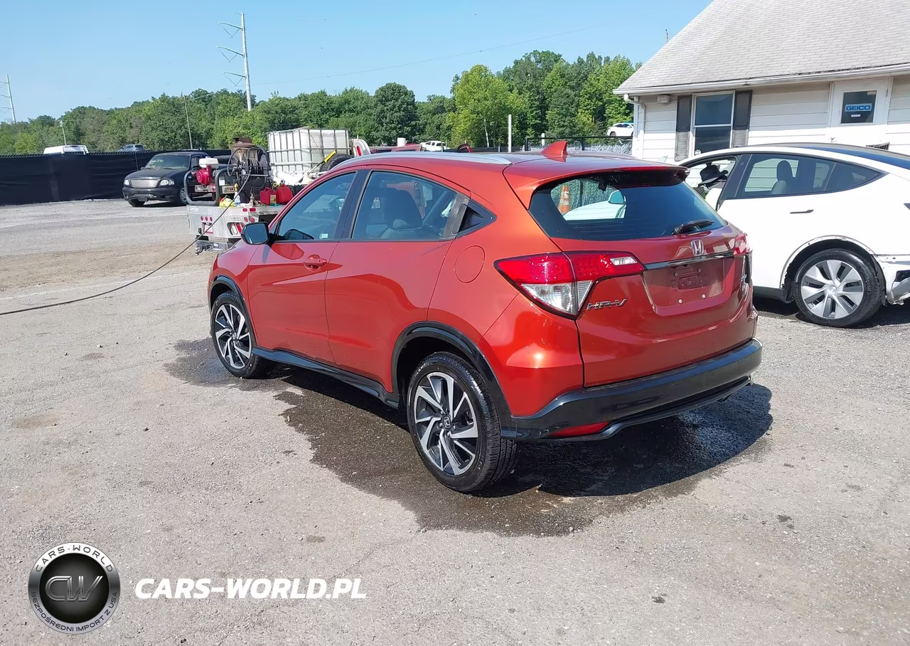 2020 Honda Hr-V 2Wd Sport VIN:3CZRU5H12LM707960 - 3