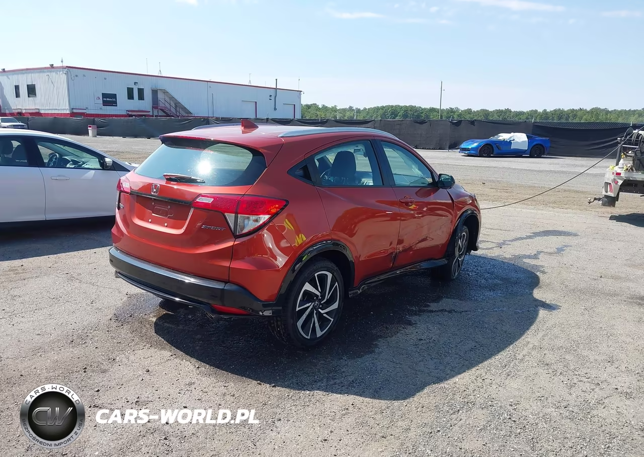 2020 Honda Hr-V 2Wd Sport VIN:3CZRU5H12LM707960 - 4
