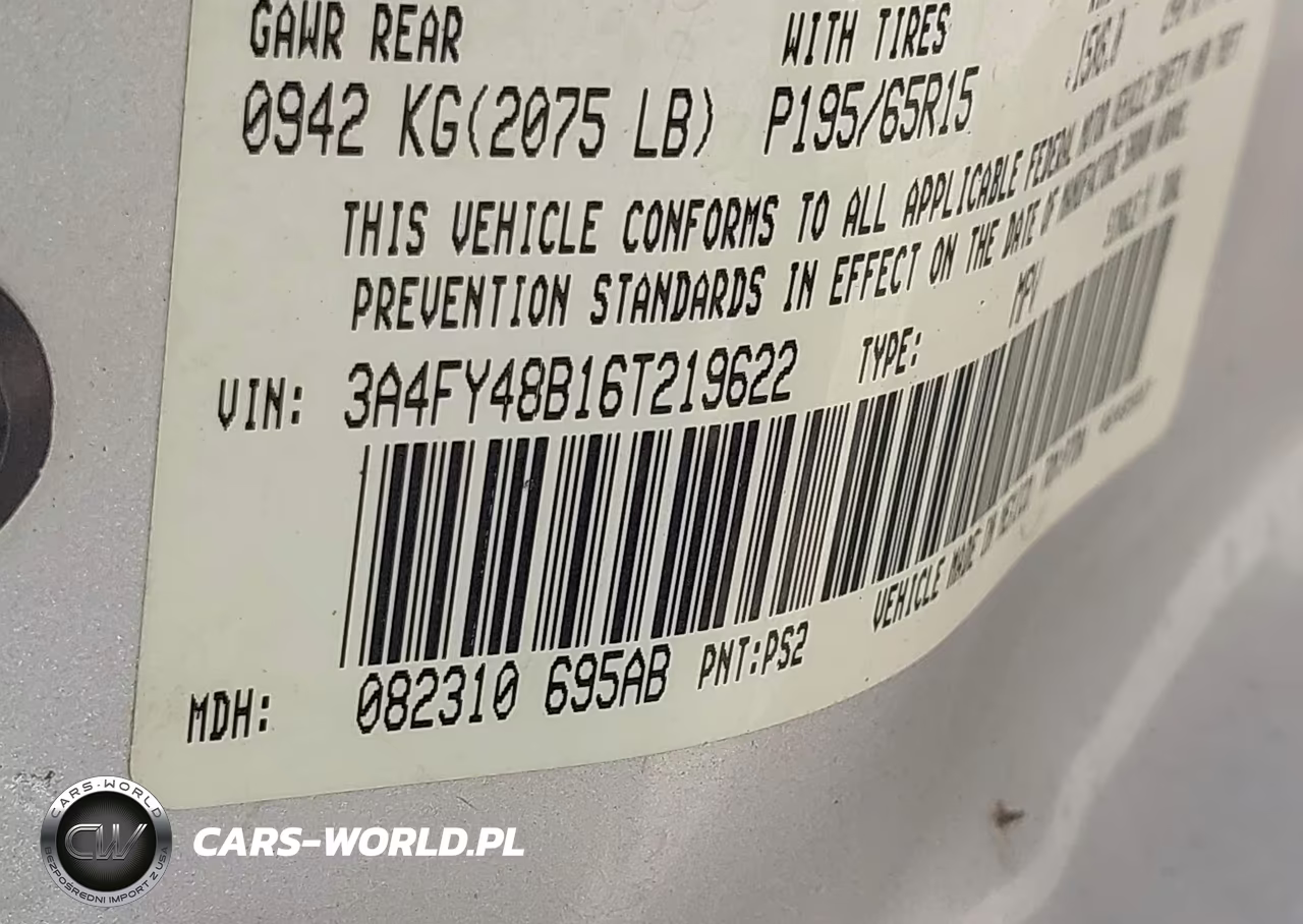 2006 Chrysler Pt Cruiser VIN:3A4FY48B16T219622 - 9