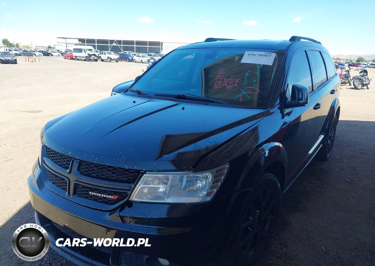2018 Dodge Journey Sxt VIN:3C4PDCBGXJT447390 - 2