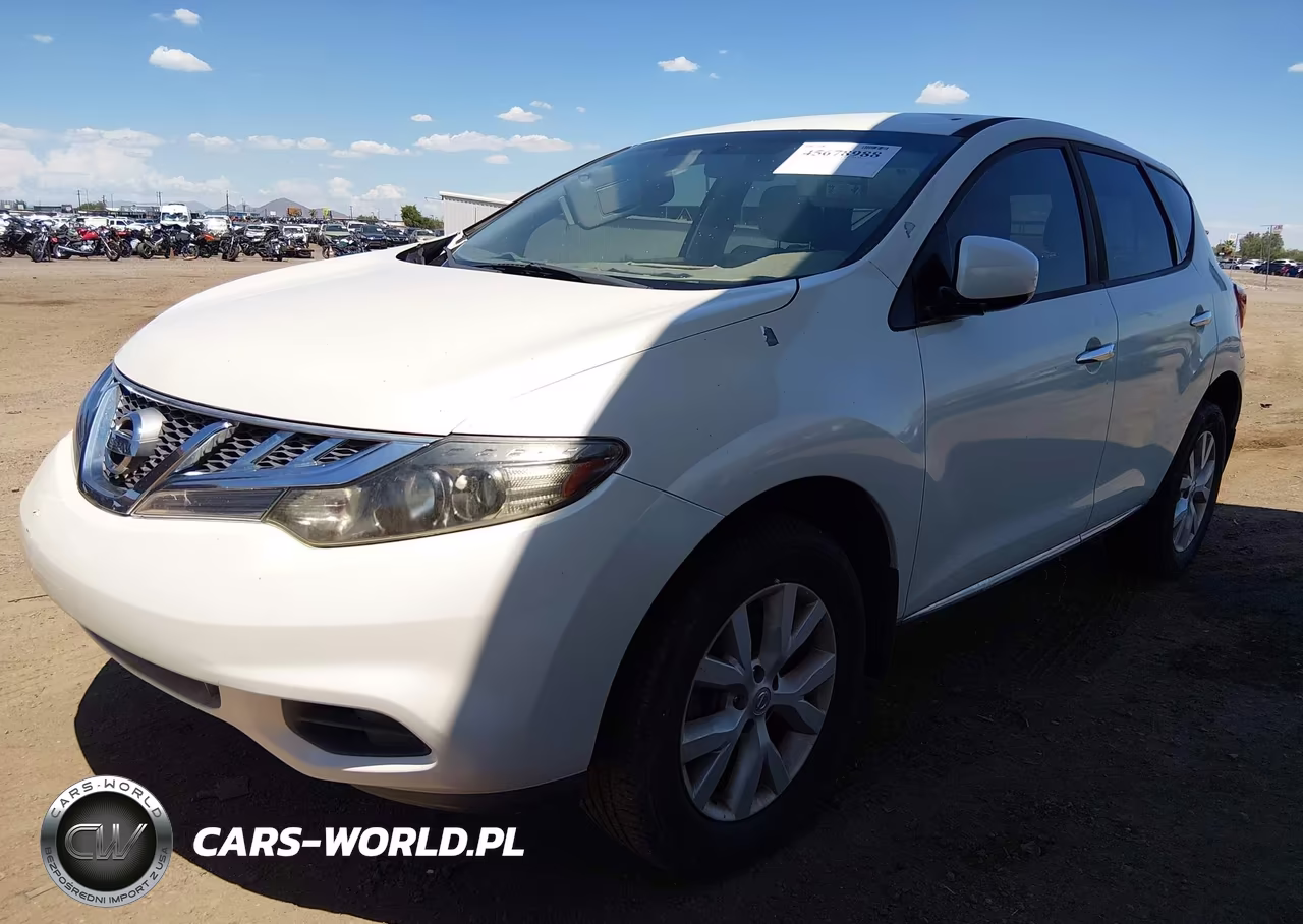 2013 Nissan Murano S VIN:JN8AZ1MU4DW210119 - 2