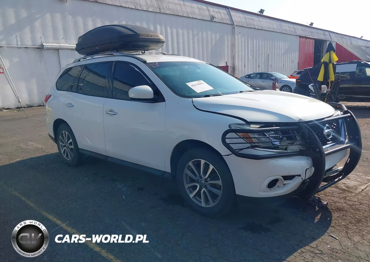 2014 Nissan Pathfinder Platinum-S-Sl-Sv VIN:5N1AR2MN4EC659048 - 1
