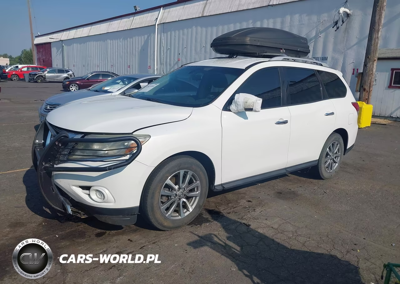 2014 Nissan Pathfinder Platinum-S-Sl-Sv VIN:5N1AR2MN4EC659048 - 2