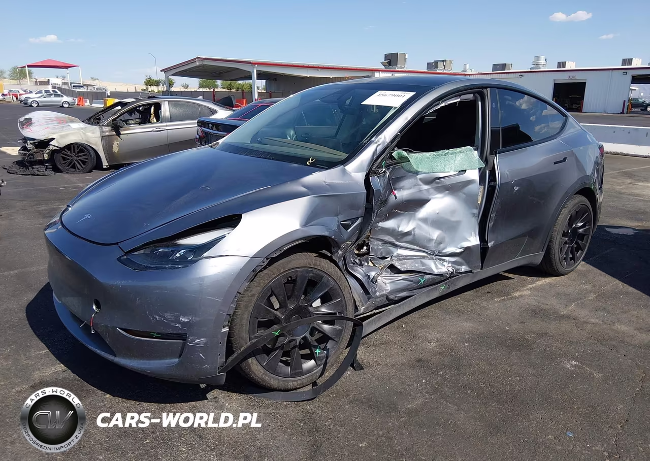 2024 Tesla Model Y Long Range Dual Motor All-Wheel Drive VIN:7SAYGAEEXRF204685 - 2