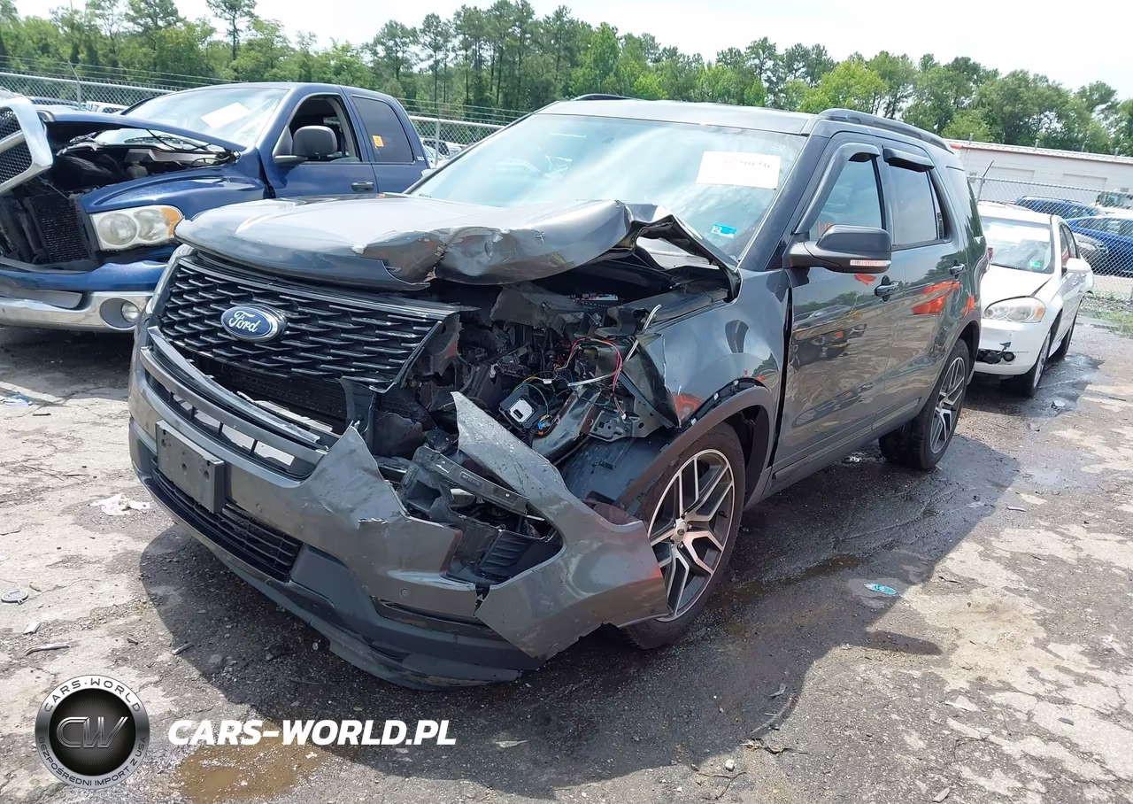 2018 Ford Explorer Sport VIN:1FM5K8GT9JGA77131 - 2