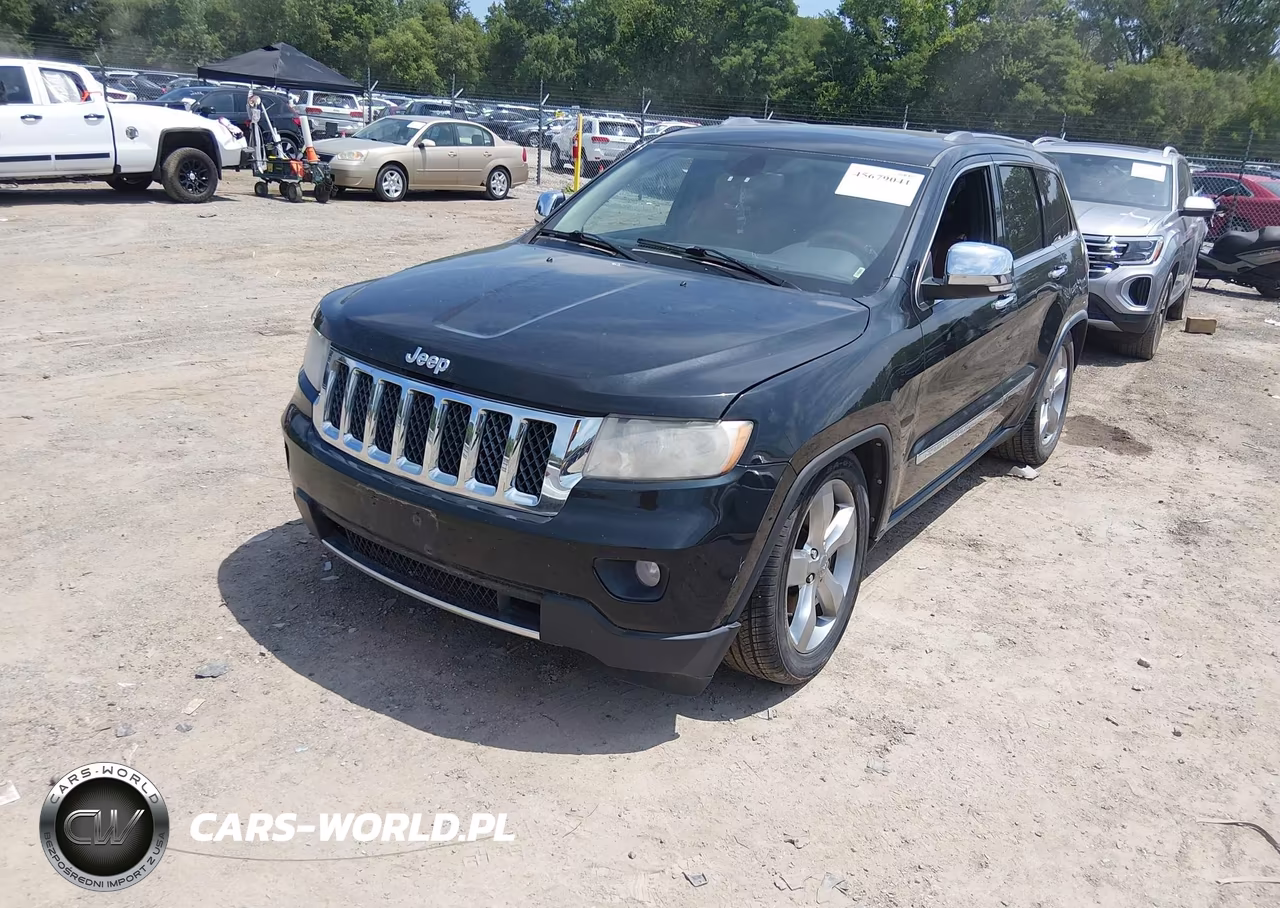2012 Jeep Grand Cherokee Overland VIN:1C4RJFCT4CC269537 - 2