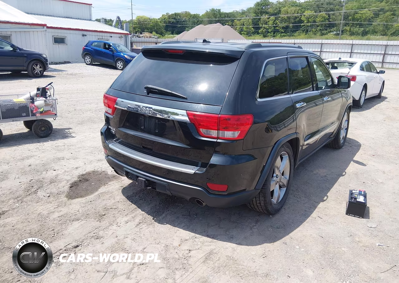 2012 Jeep Grand Cherokee Overland VIN:1C4RJFCT4CC269537 - 4