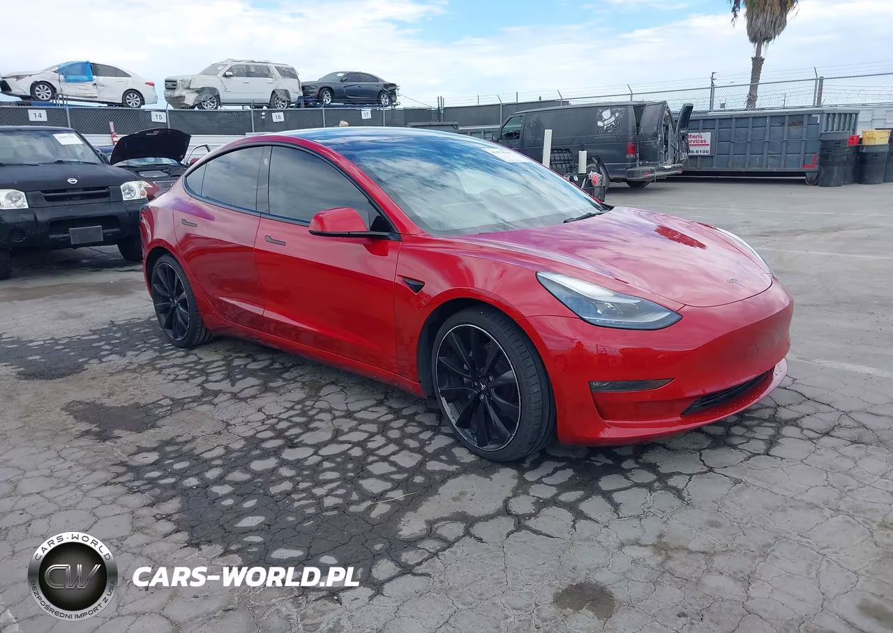2022 Tesla Model 3 Long Range Dual Motor All-Wheel Drive VIN:5YJ3E1EB9NF130656 - 1