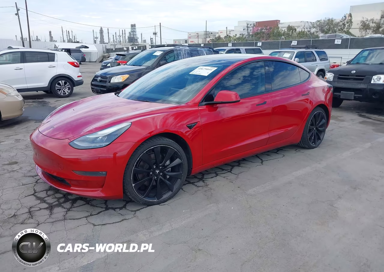 2022 Tesla Model 3 Long Range Dual Motor All-Wheel Drive VIN:5YJ3E1EB9NF130656 - 2