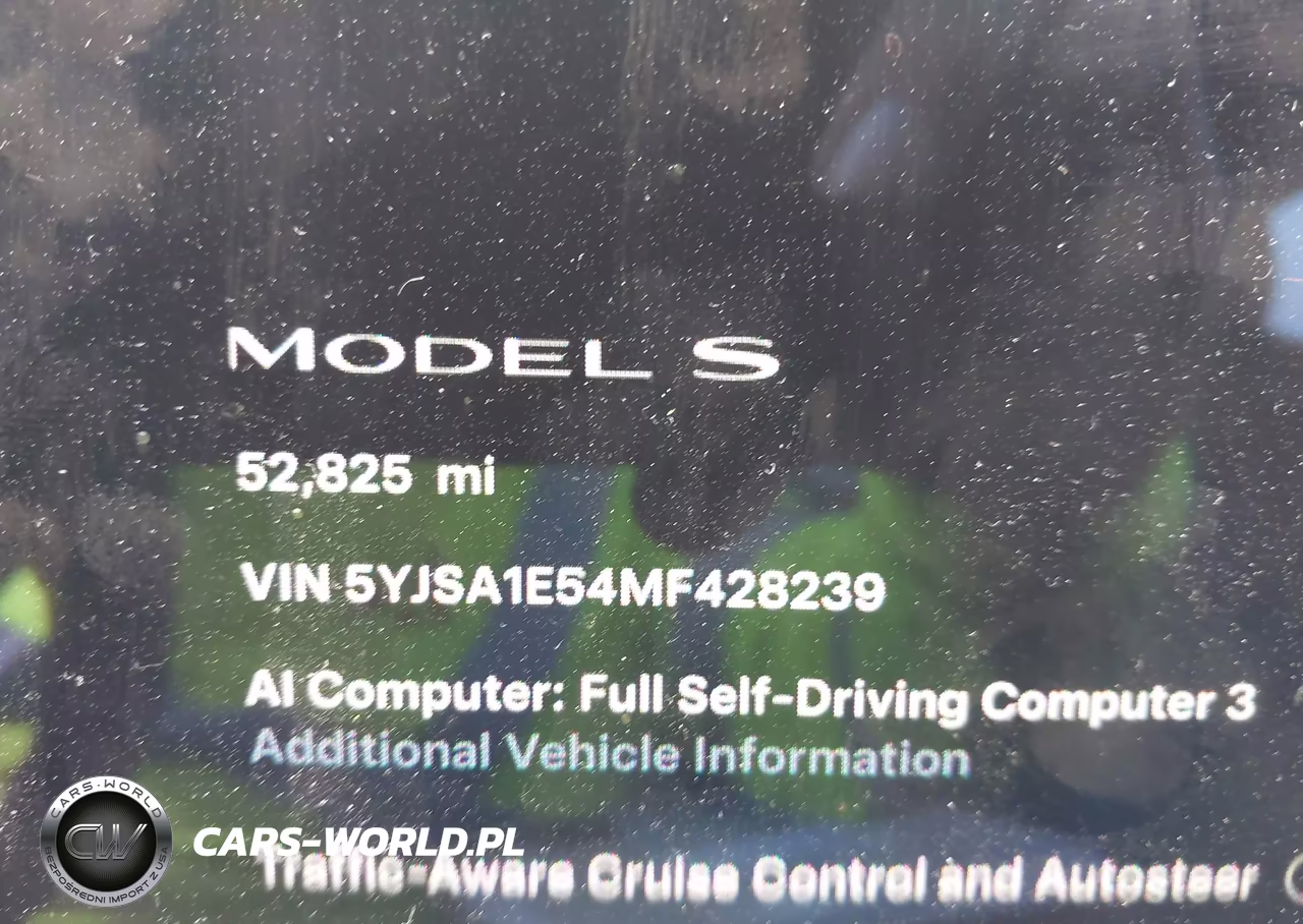 2021 Tesla Model S Long Range Dual Motor All-Wheel Drive VIN:5YJSA1E54MF428239 - 15