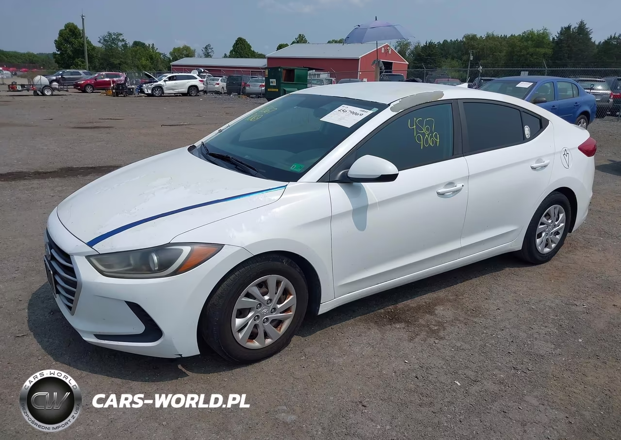 2017 Hyundai Elantra Se VIN:5NPD74LF3HH099917 - 2