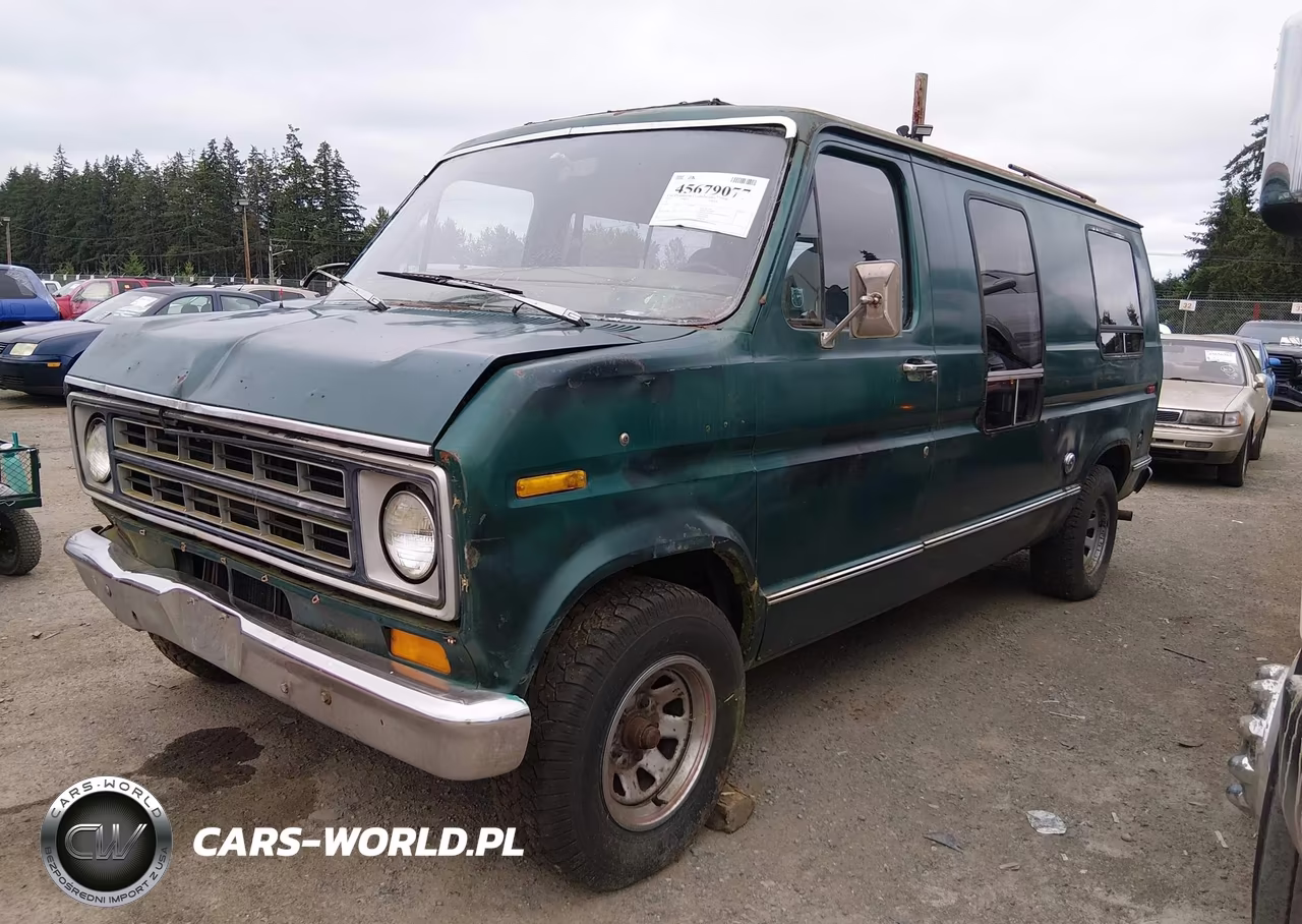 1978 Ford Econoline Van VIN:E14HBCE1215 - 2