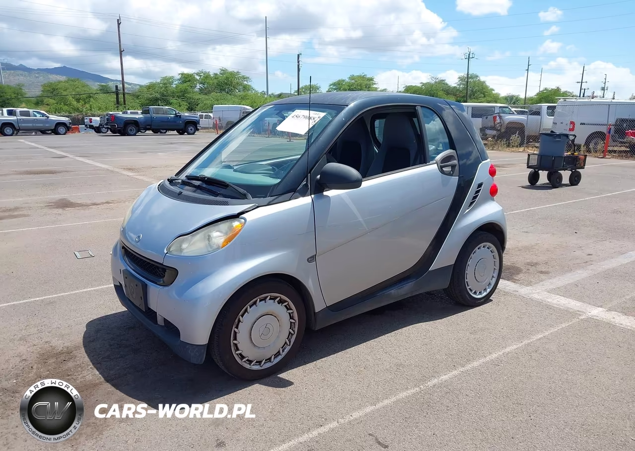 2010 Smart Fortwo Passion-Pure VIN:WMEEJ3BA0AK378014 - 2