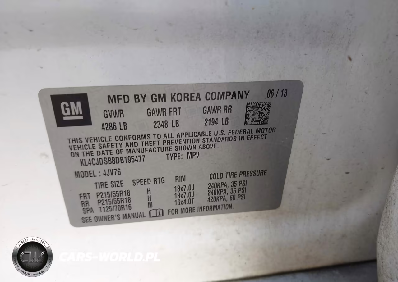 2013 Buick Encore Premium VIN:KL4CJDSB8DB195477 - 9