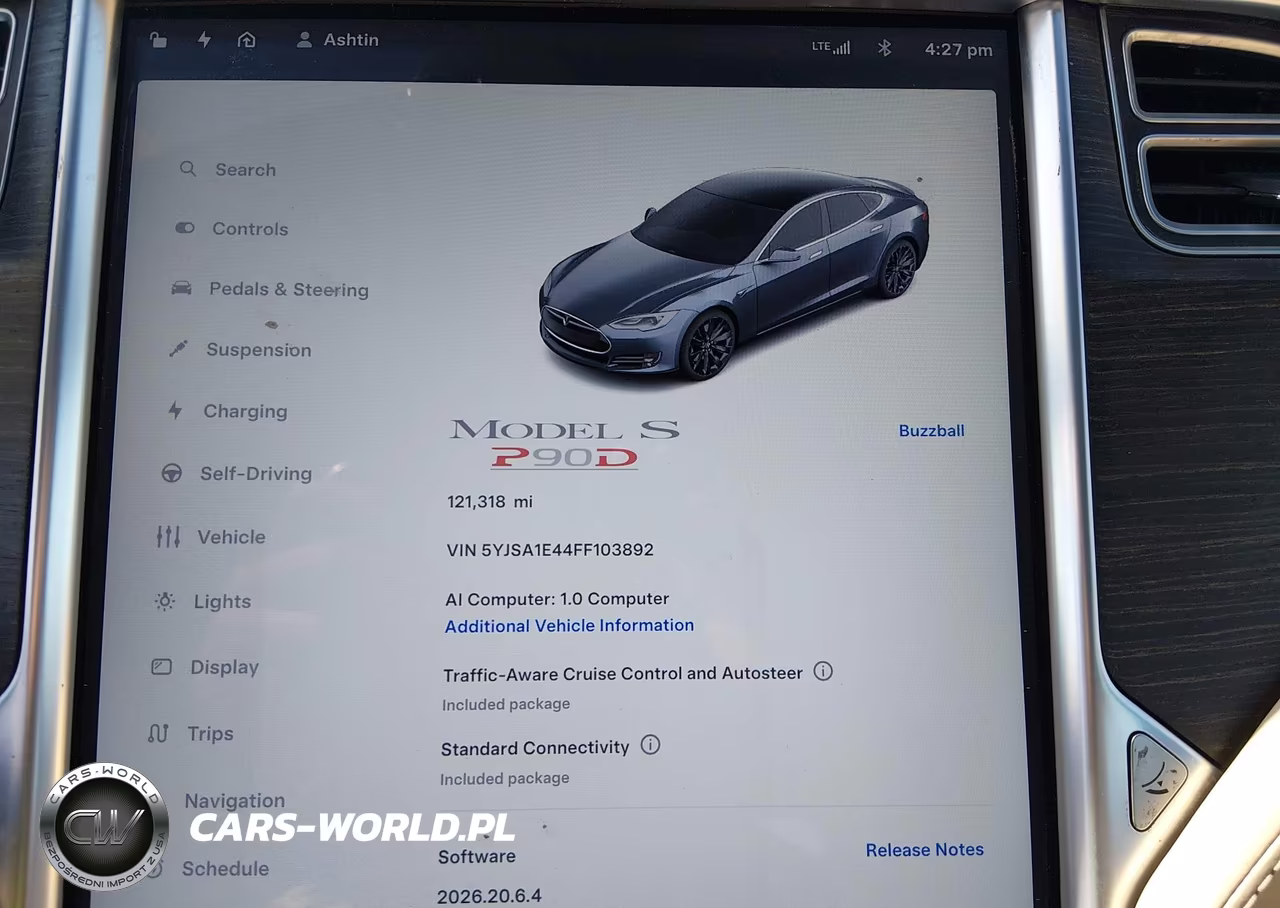 2015 Tesla Model S 85D-P85D VIN:5YJSA1E44FF103892 - 15