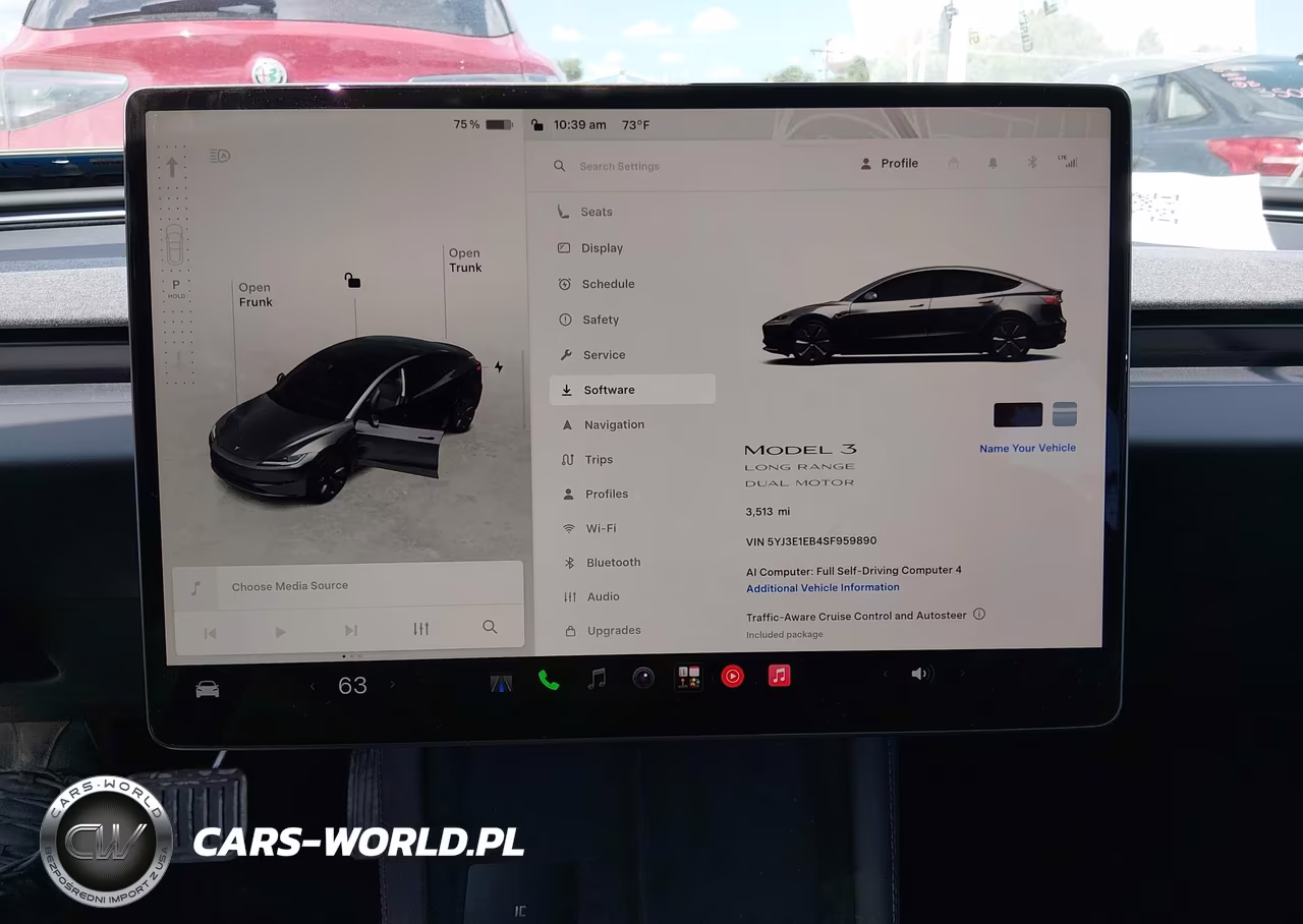 2025 Tesla Model 3 Long Range All-Wheel Drive VIN:5YJ3E1EB4SF959890 - 18