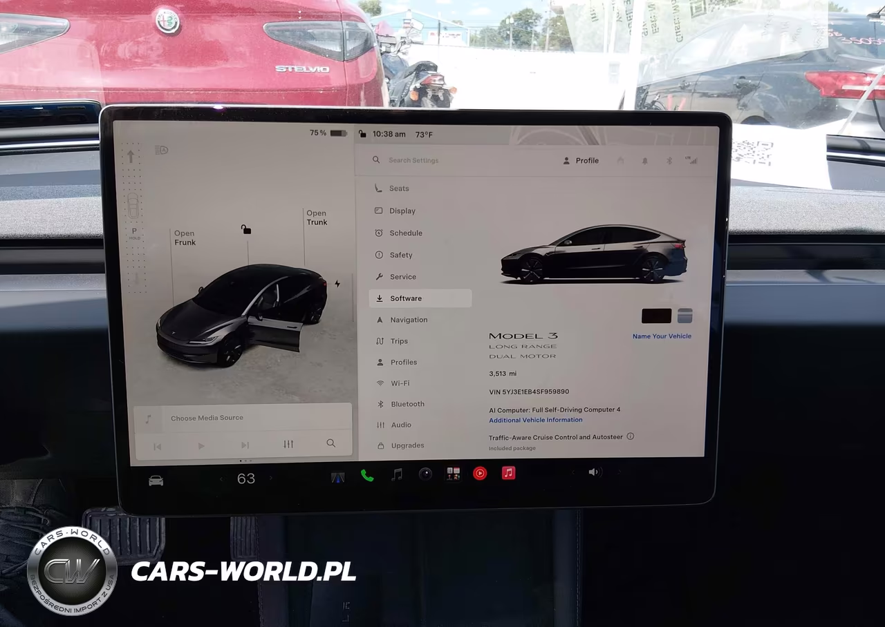 2025 Tesla Model 3 Long Range All-Wheel Drive VIN:5YJ3E1EB4SF959890 - 7