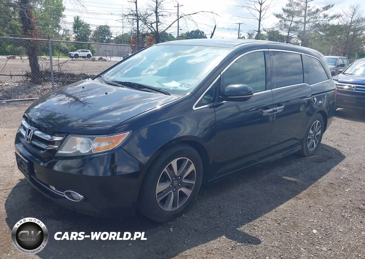 2015 Honda Odyssey Touring-Touring Elite VIN:5FNRL5H98FB104339 - 2