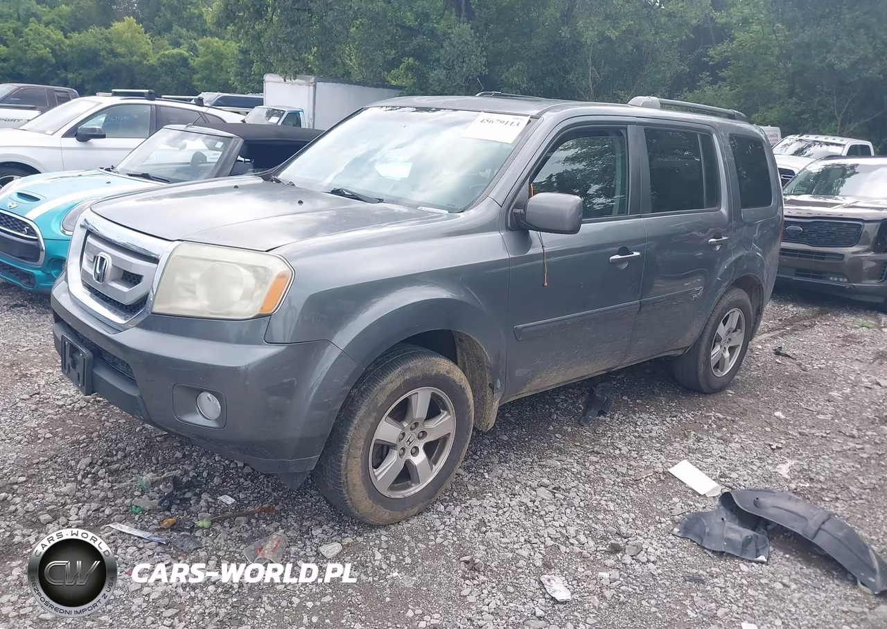 2010 Honda Pilot Ex-L VIN:5FNYF3H50AB003454 - 2