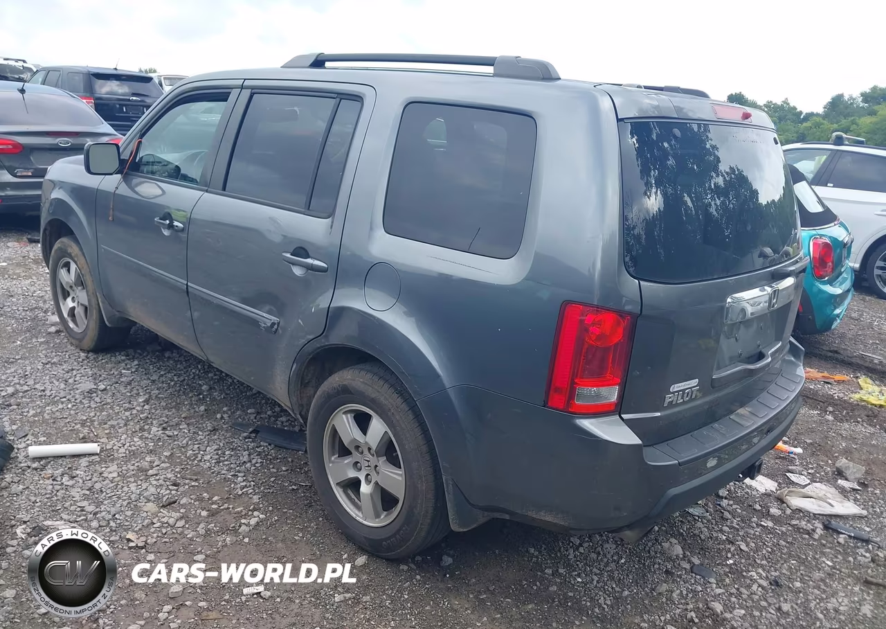 2010 Honda Pilot Ex-L VIN:5FNYF3H50AB003454 - 3