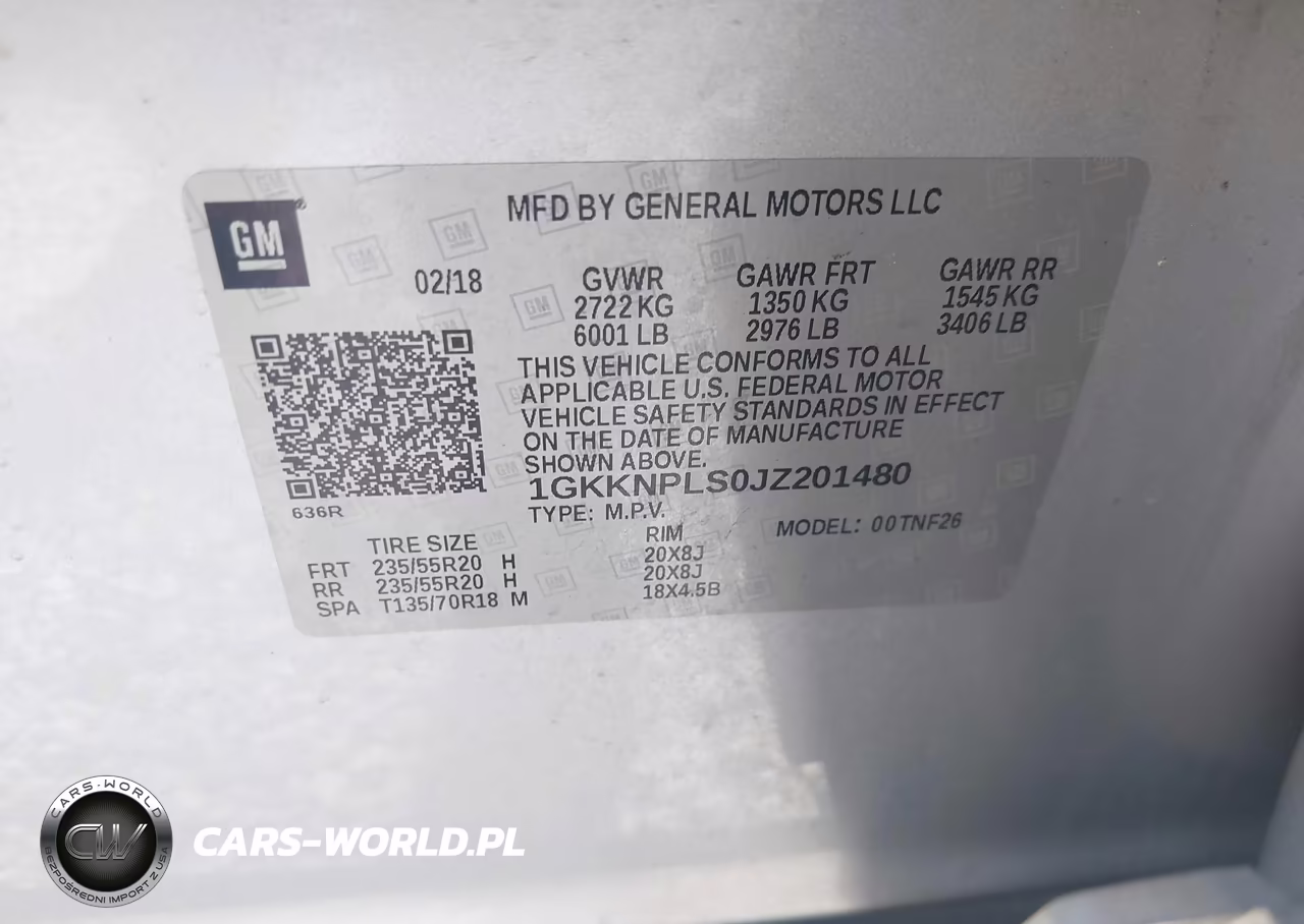 2018 GMC Acadia Denali VIN:1GKKNPLS0JZ201480 - 9