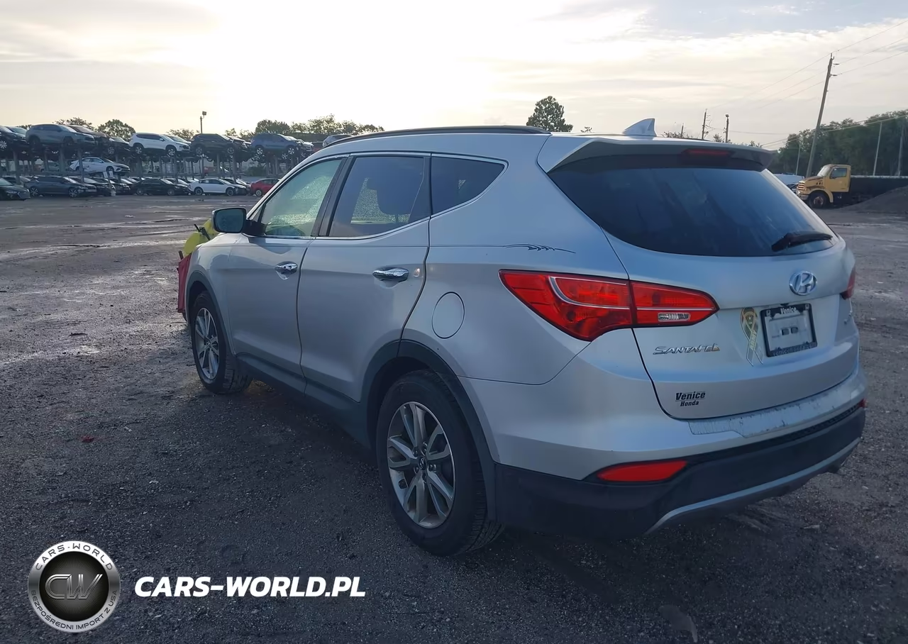 2014 Hyundai Santa Fe Sport 2.0L Turbo VIN:5XYZU3LA3EG160361 - 3