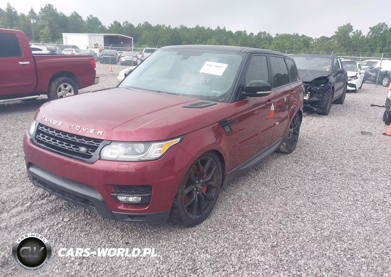 2015 Land Rover Range Rover Sport 5.0L V8 Supercharged VIN:SALWR2TF1FA606060 - 2