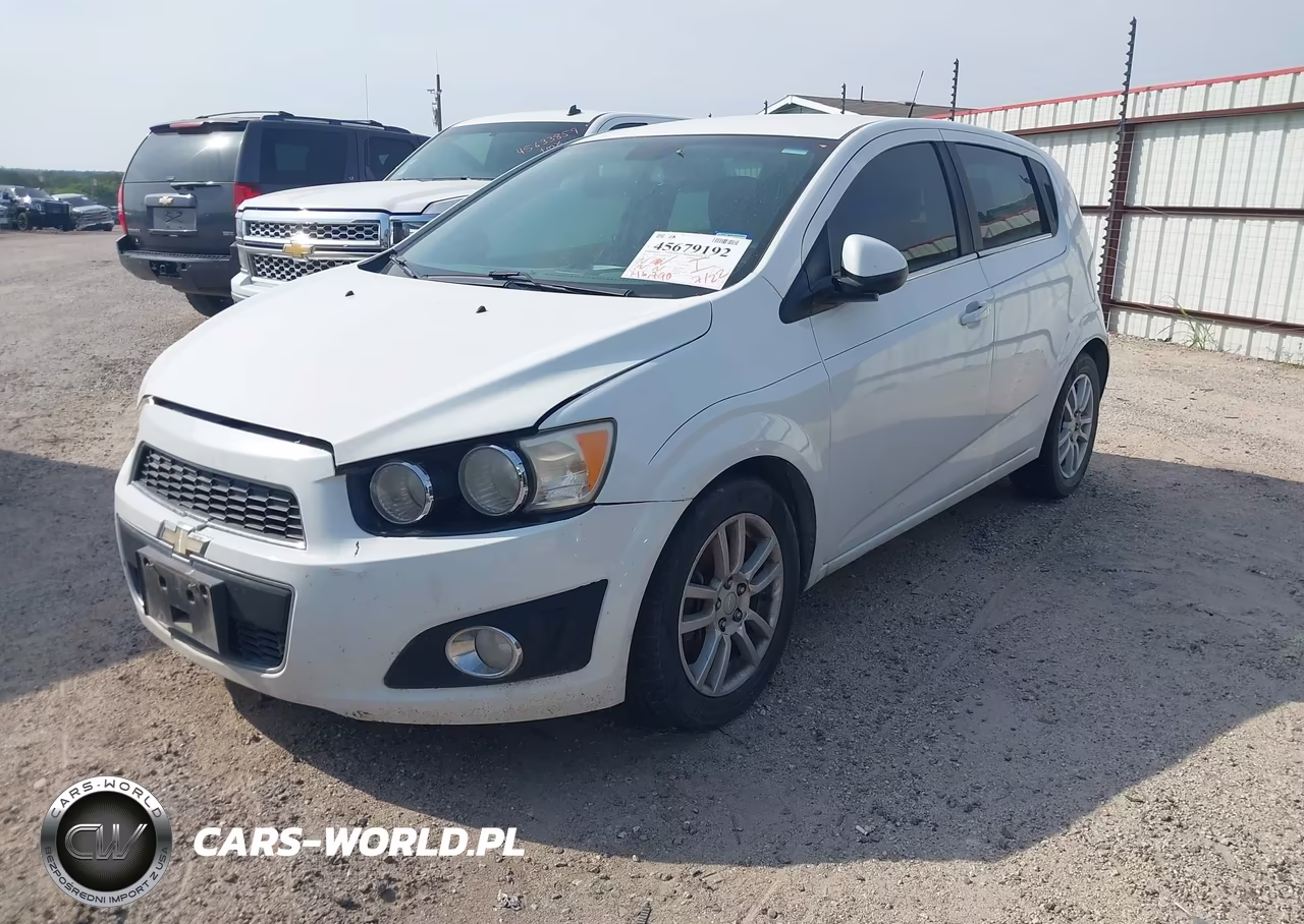 2012 Chevrolet Sonic 2Lt VIN:1G1JC6SH3C4123590 - 2