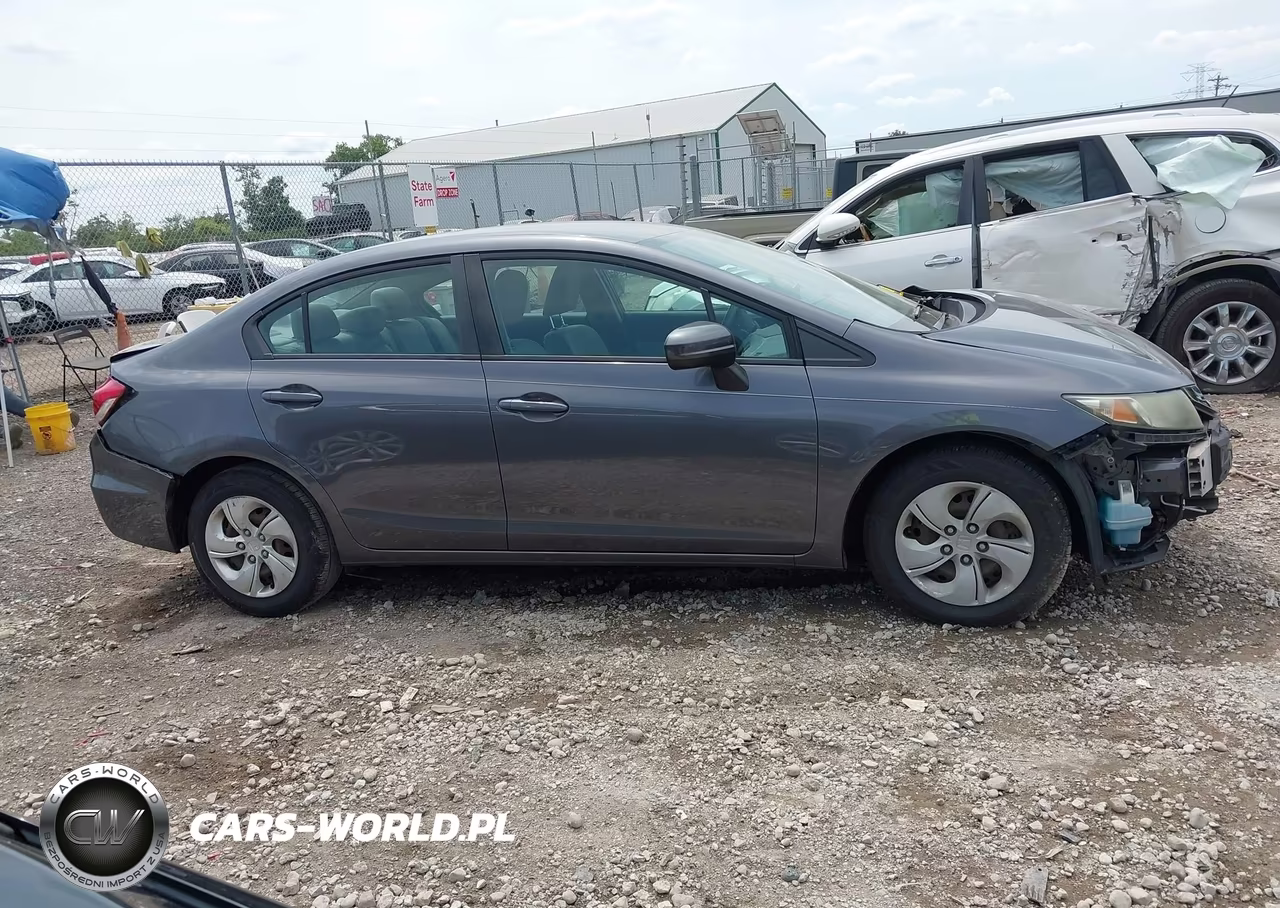 2014 Honda Civic Lx VIN:2HGFB2F56EH545871 - 14