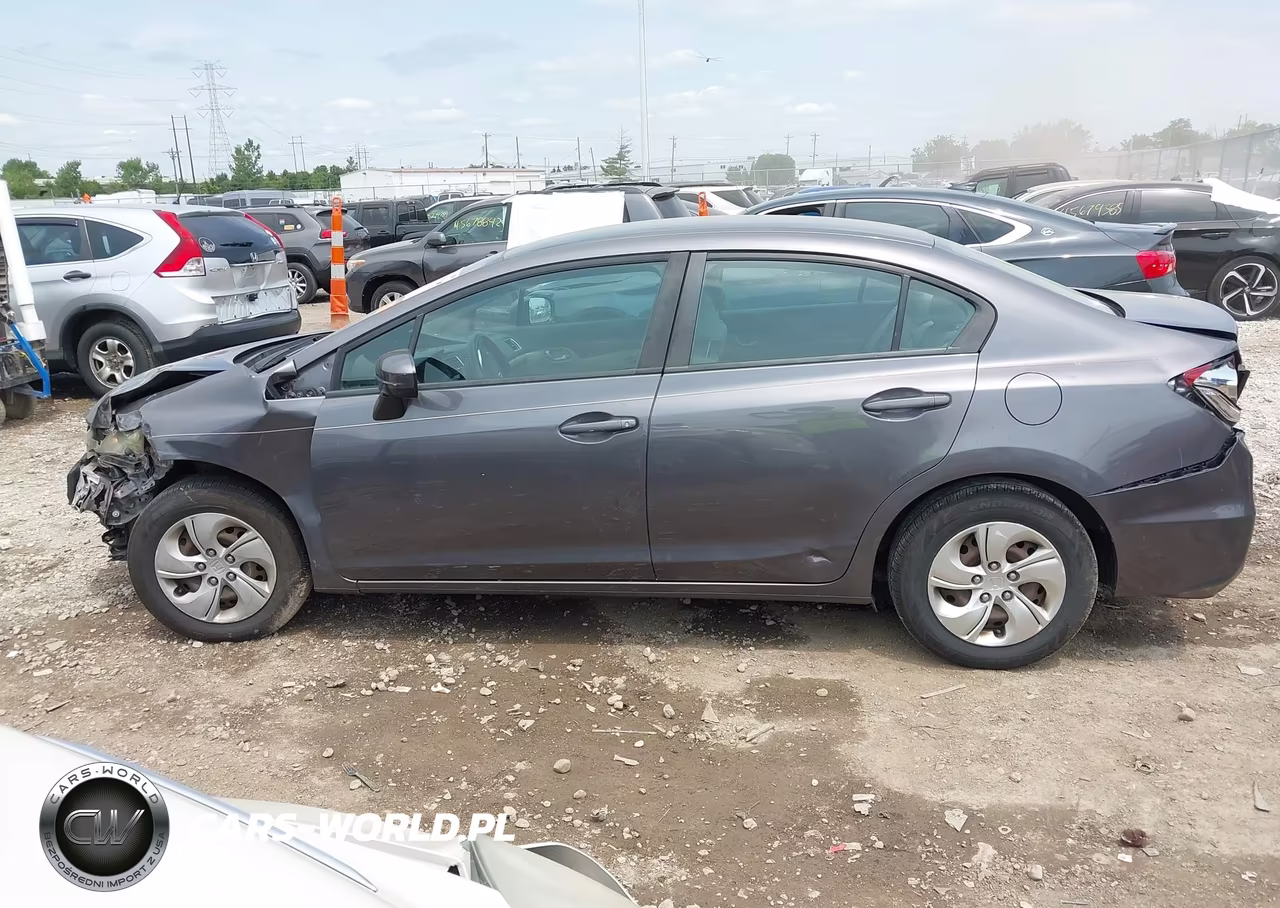 2014 Honda Civic Lx VIN:2HGFB2F56EH545871 - 15