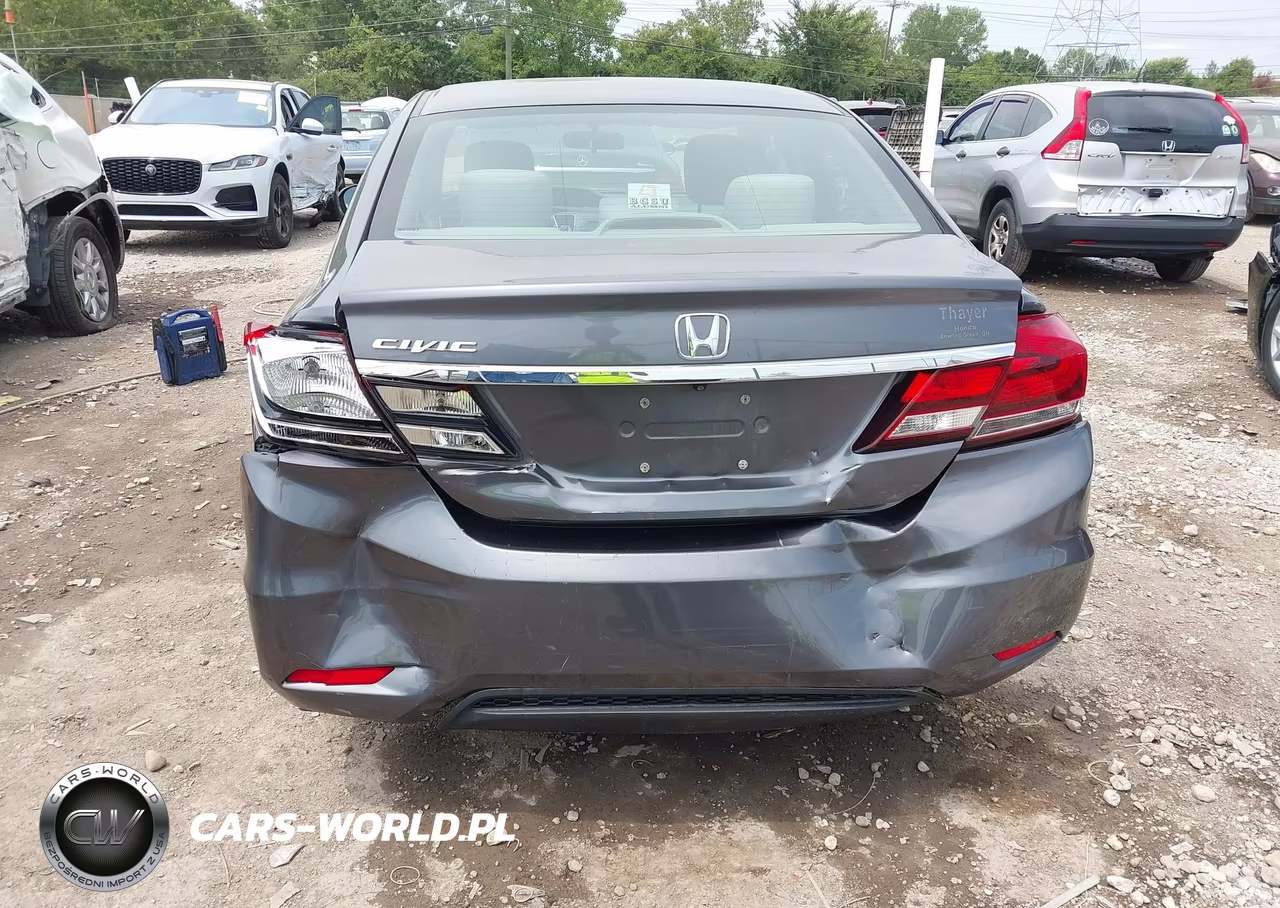 2014 Honda Civic Lx VIN:2HGFB2F56EH545871 - 17