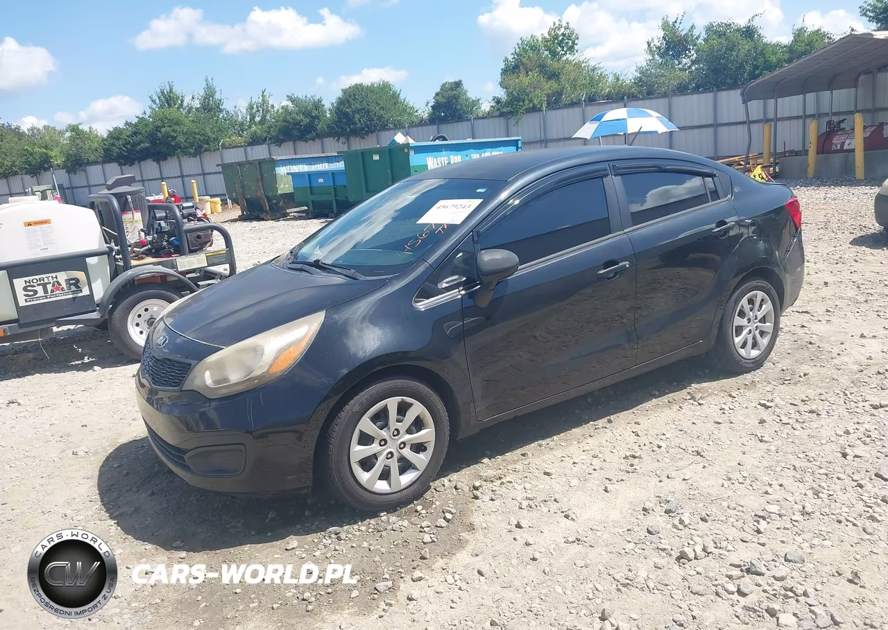 2013 Kia Rio Lx VIN:KNADM4A3XD6272531 - 2