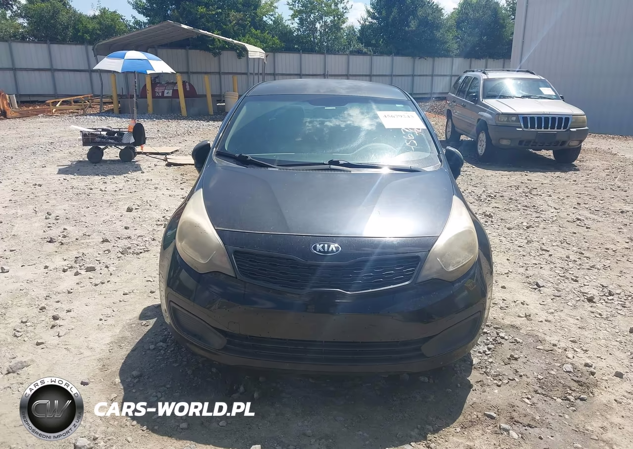 2013 Kia Rio Lx VIN:KNADM4A3XD6272531 - 6