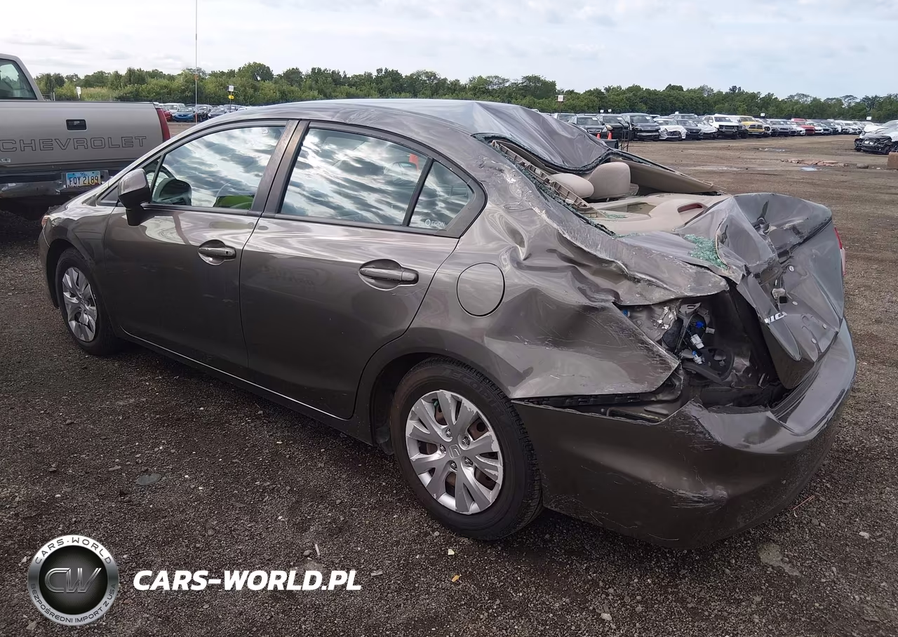 2012 Honda Civic Lx VIN:19XFB2F59CE003073 - 3