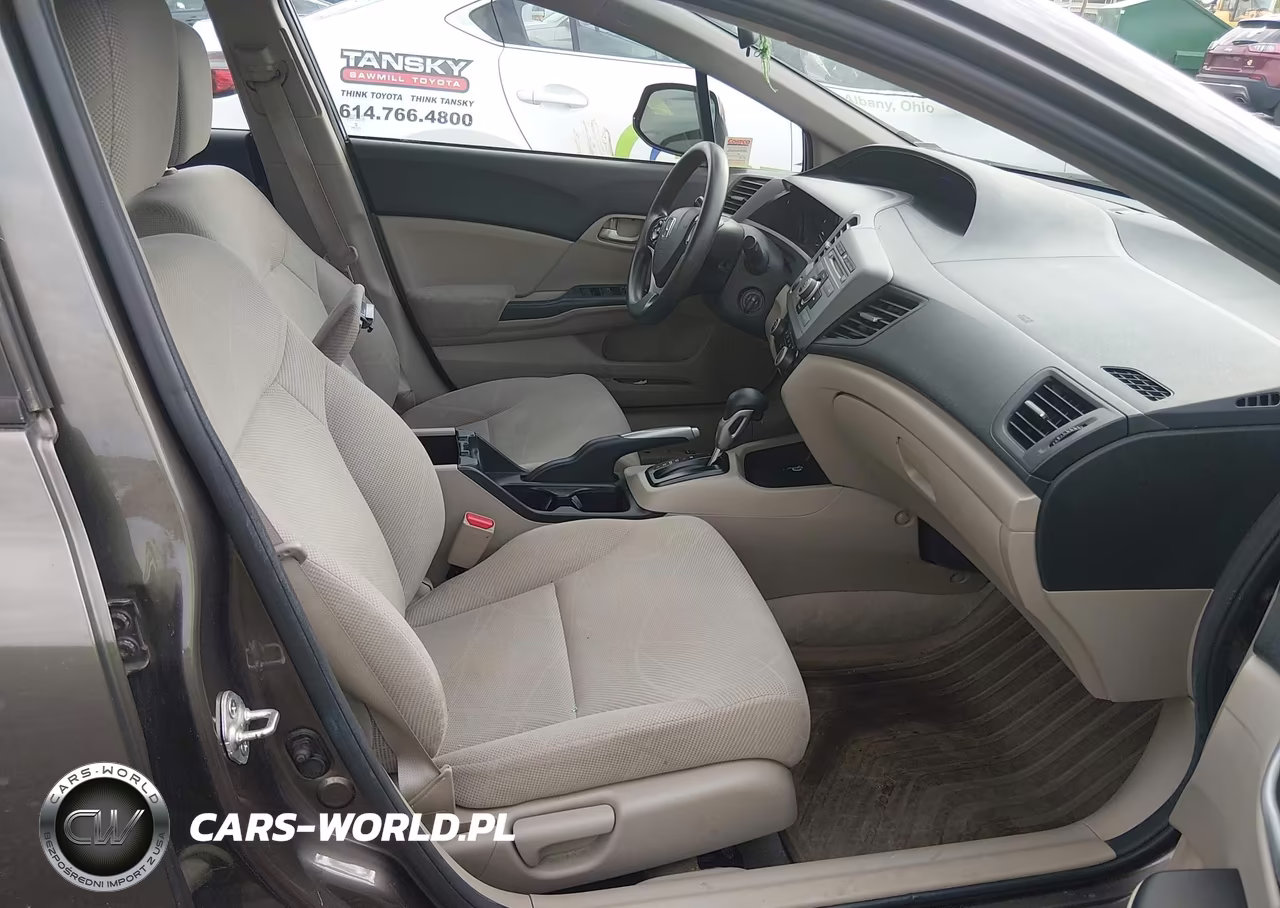 2012 Honda Civic Lx VIN:19XFB2F59CE003073 - 5