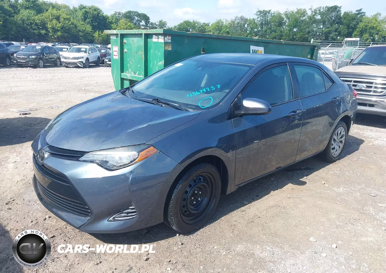 2019 Toyota Corolla Le VIN:5YFBURHE4KP938206 - 2