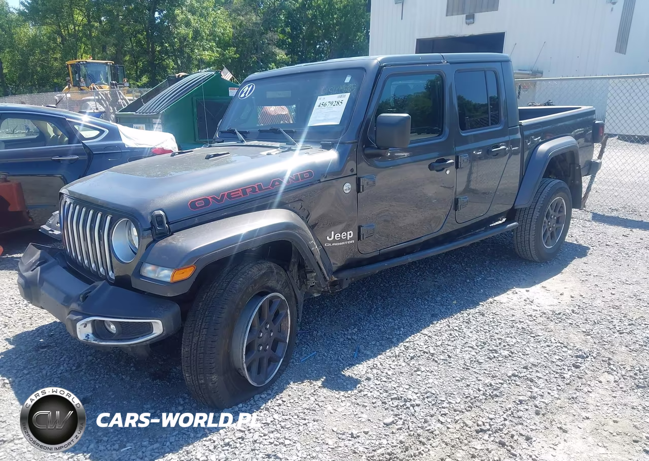 2021 Jeep Gladiator Overland 4X4 VIN:1C6HJTFGXML548508 - 2
