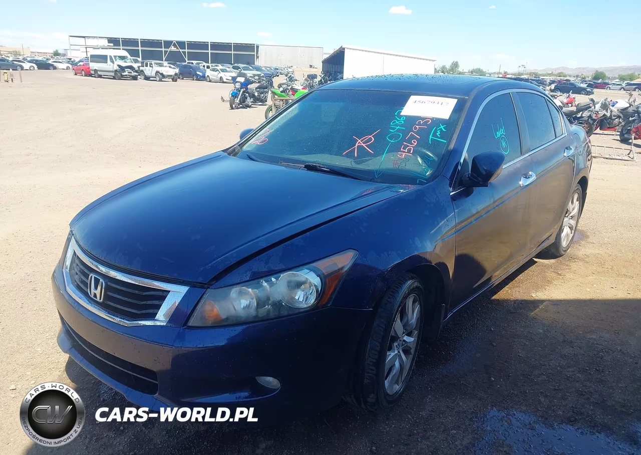 2009 Honda Accord 3.5 Ex-L VIN:1HGCP368X9A048671 - 2