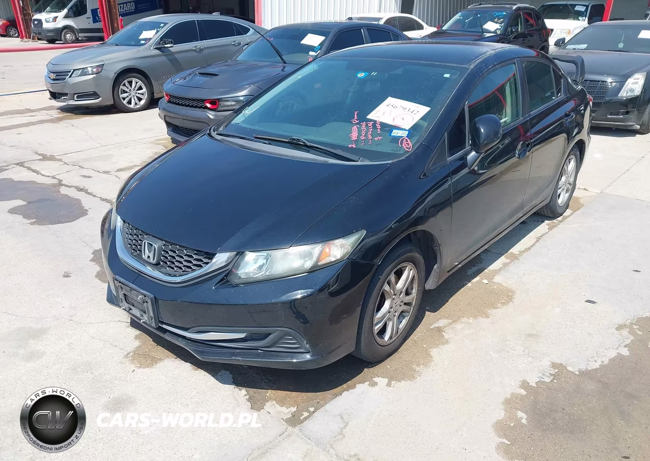 2013 Honda Civic Lx VIN:19XFB2F57DE232112 - 2