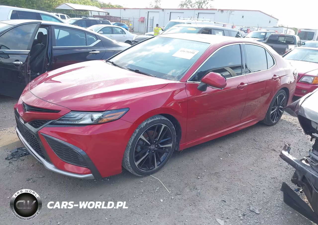 2022 Toyota Camry Xse V6 VIN:4T1KZ1AK4NU063814 - 2